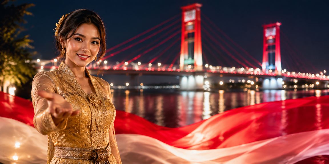 Model perempuan menikmati hiburan casino online di platform digital Vietnam