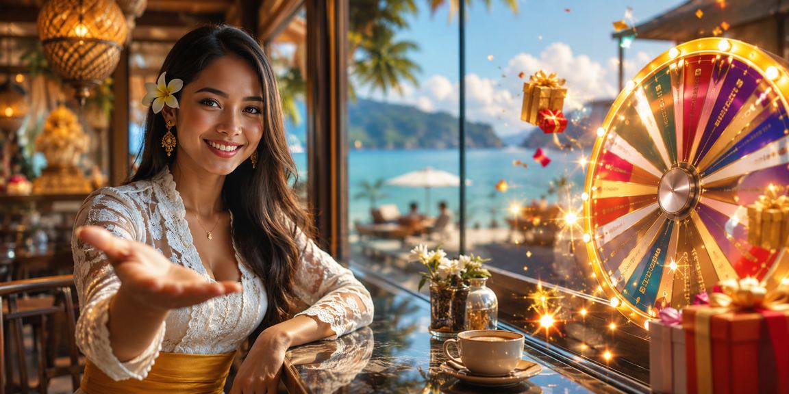 Pemain menikmati permainan roulette sambil minum kopi Vietnam