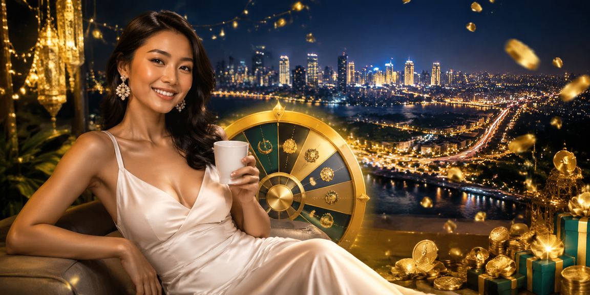 Suasana seru undian lucky draw di kedai kopi Vietnam yang ramai